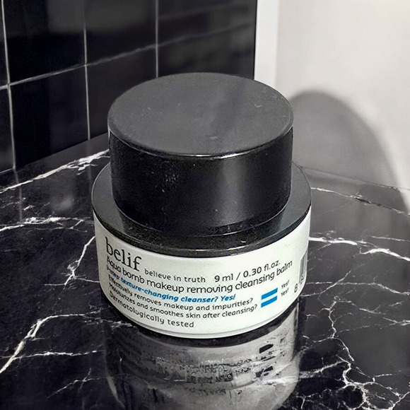 Belif New Aqua Bomb makeup removing cleansing balm travel size 9 ml - Picture 8 of 8